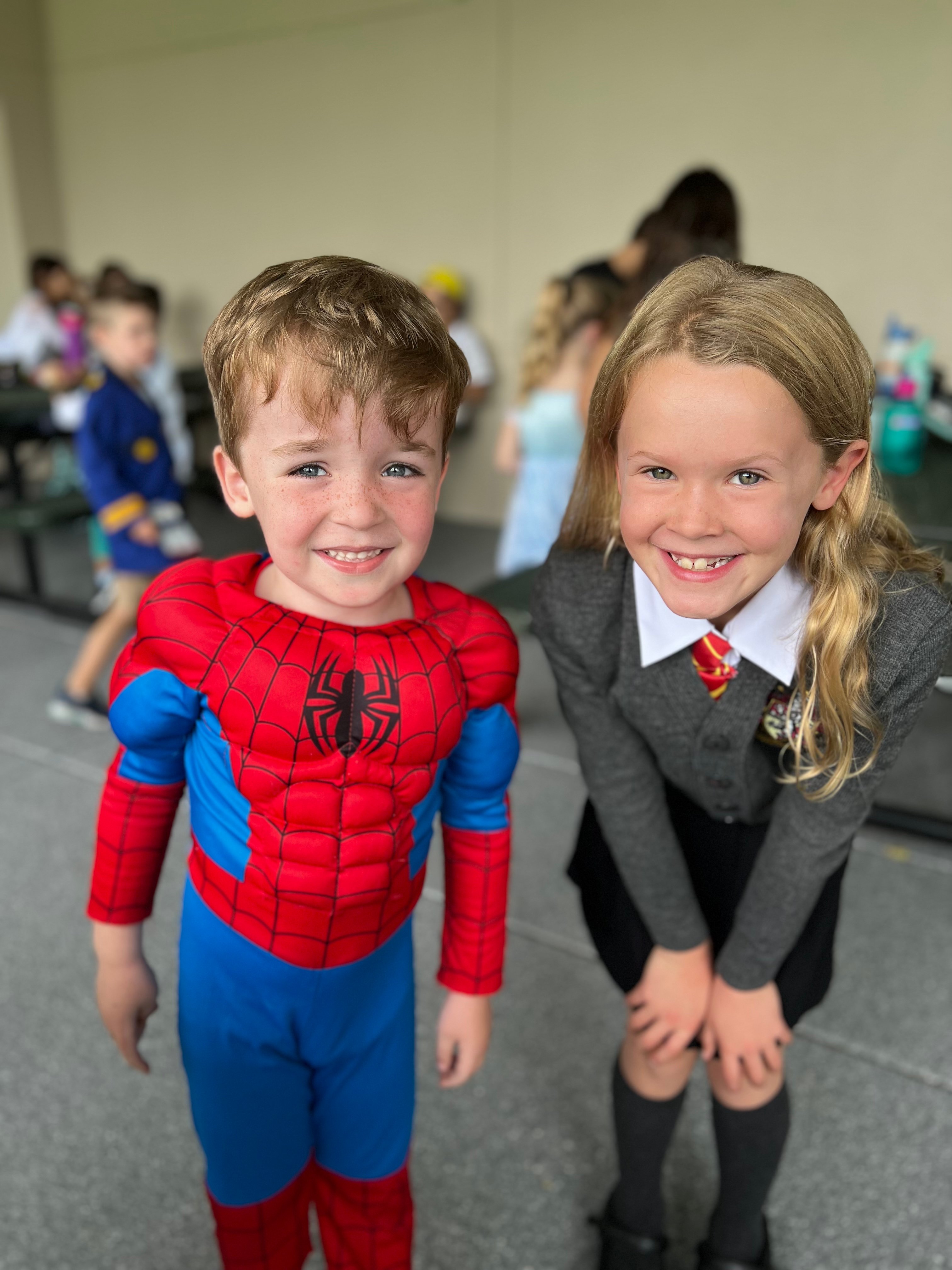 dressed up summer camp